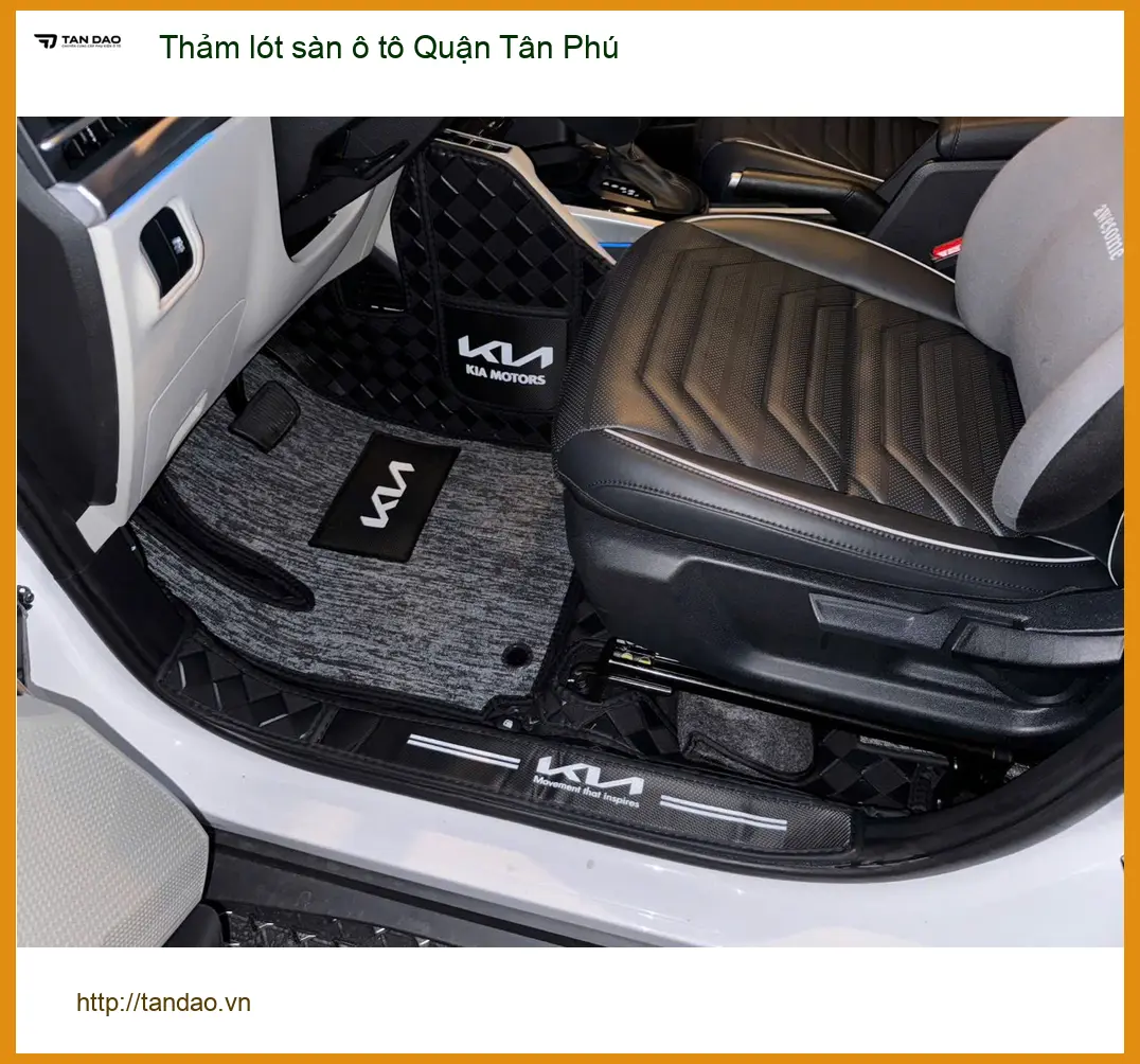 Trung Tâm Lắp Đặt Thảm Lót Sàn Ô Tô Tại Quận Tân Phú - Lắp Đặt Uy Tín TPHCM