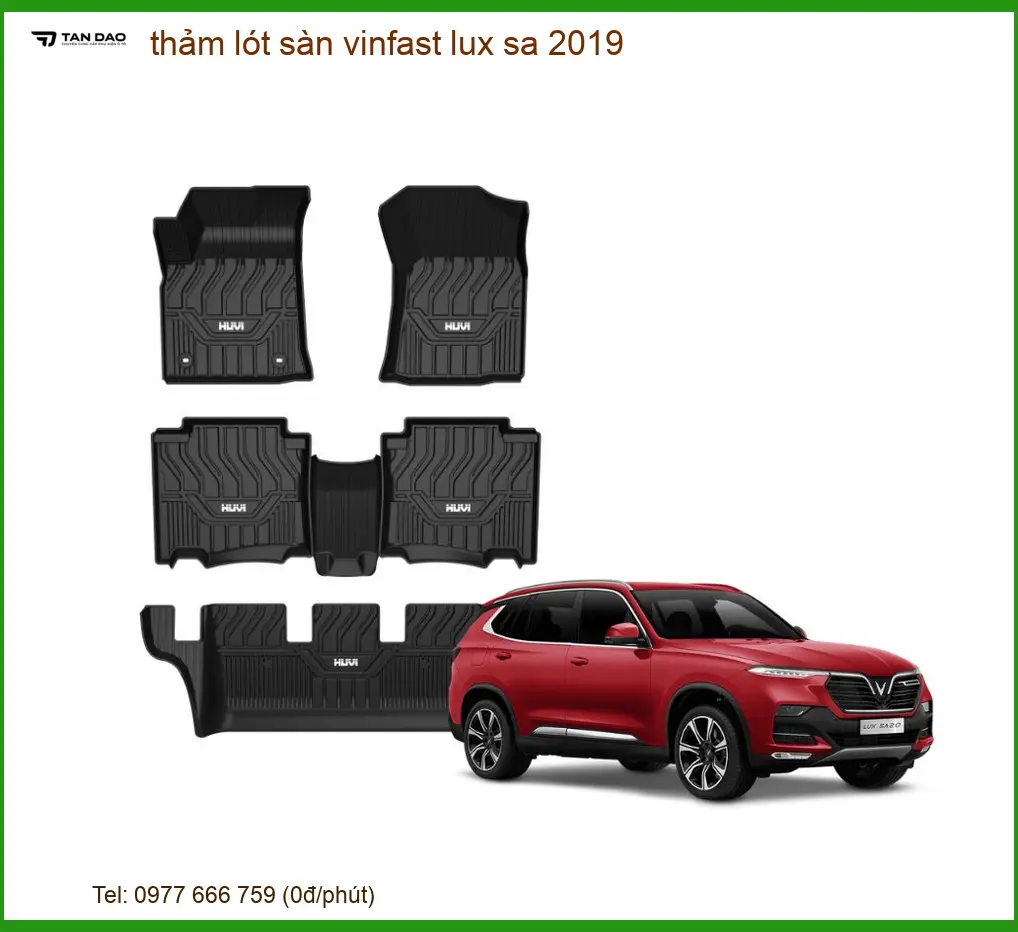 Thảm Lót Sàn Vinfast Lux SA 2019 - Đơn Vị Thi Công Cao Cấp Uy Tín TPHCM