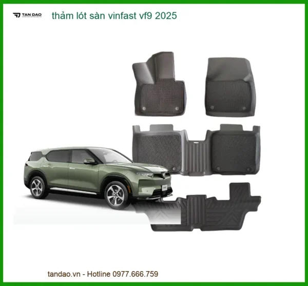 Thảm Lót Sàn Vinfast VF9 2025