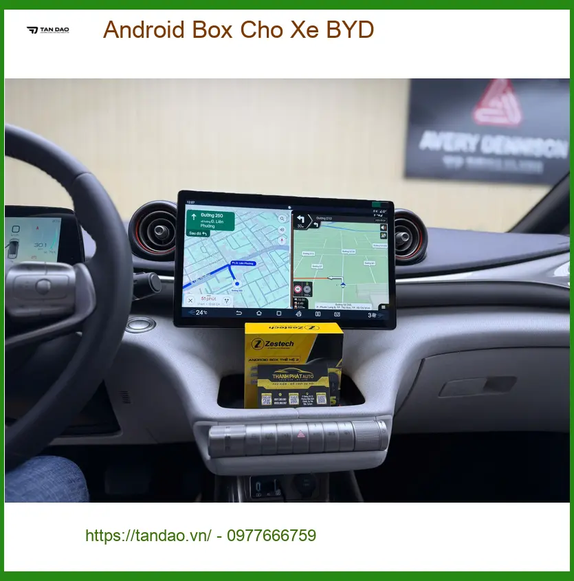 Anh Quang lắp Android Box cho BYD Atto 3 tại Quận 1 để trải nghiệm giải trí đỉnh cao ảnh thực tế 2