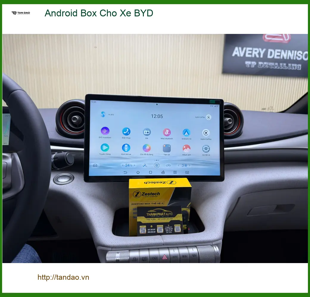 Anh Quang lắp Android Box cho BYD Atto 3 tại Quận 1 để trải nghiệm giải trí đỉnh cao ảnh thực tế 4