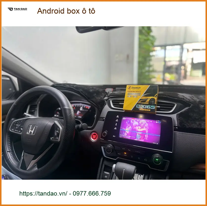 Anh Dũng lắp Android Box ô tô cho Hyundai Accent tại Hóc Môn để giải trí tiện lợi ảnh thực tế 2