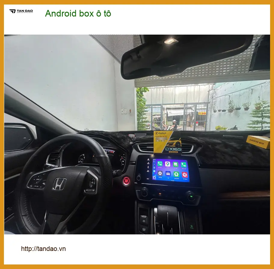 Anh Dũng lắp Android Box ô tô cho Hyundai Accent tại Hóc Môn để giải trí tiện lợi ảnh thực tế 3