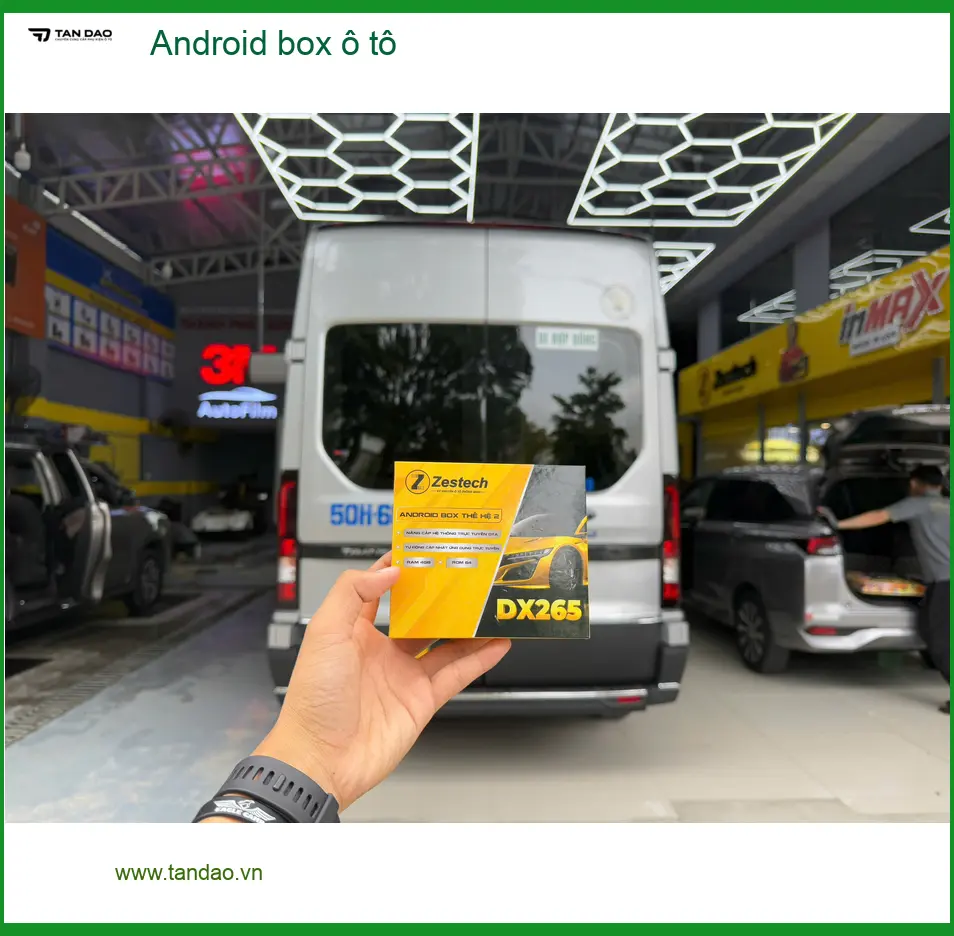 Anh Quang nâng cấp Android box ô tô cho Hyundai Accent tại Hóc Môn