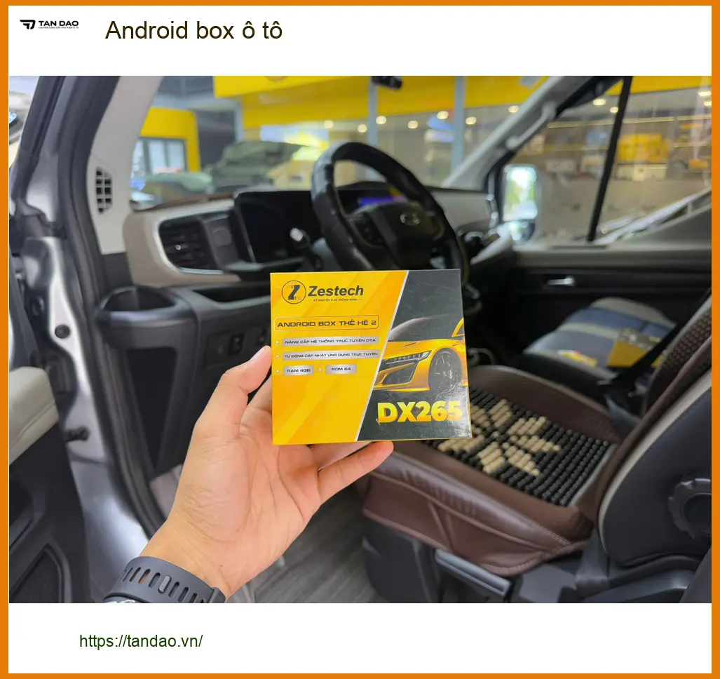 Anh Quang nâng cấp Android box ô tô cho Hyundai Accent tại Hóc Môn ảnh thực tế 2
