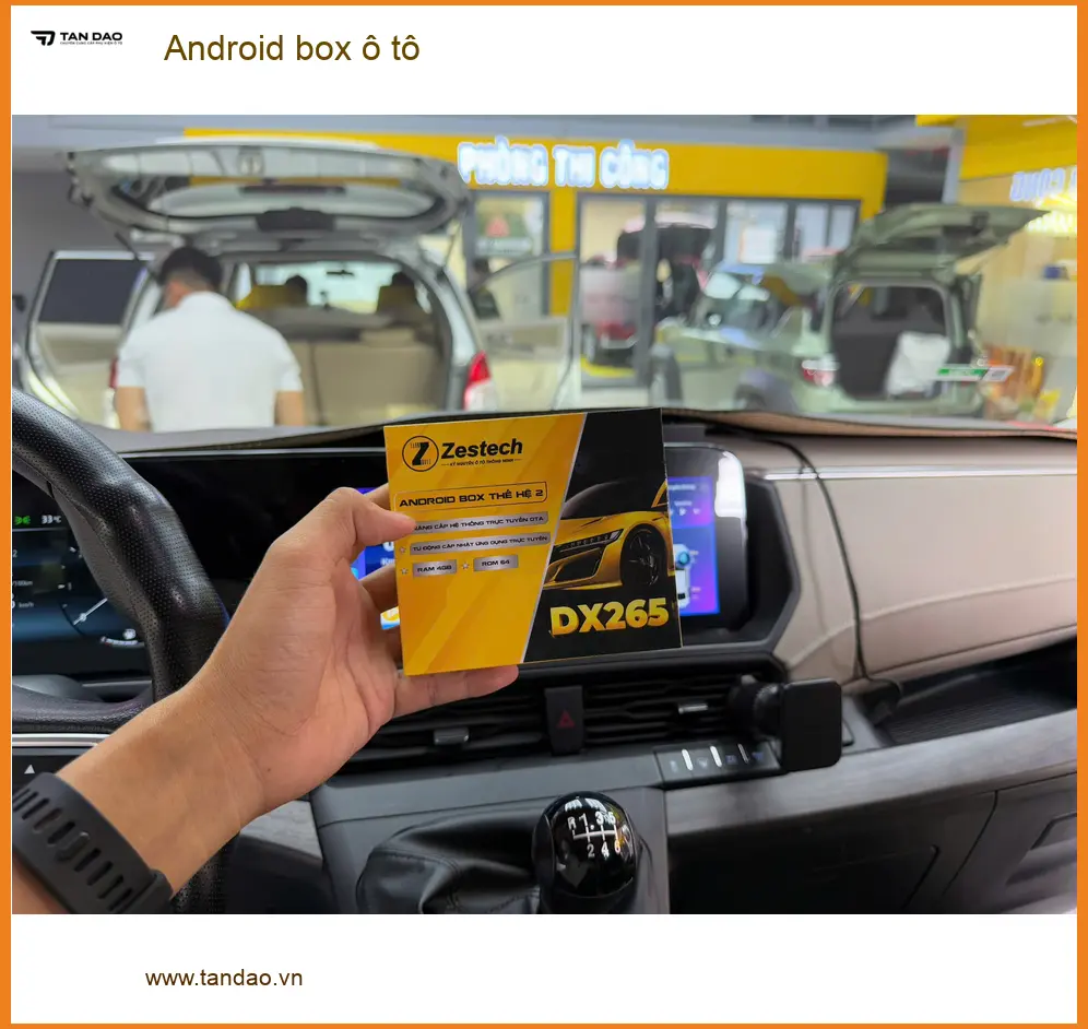 Anh Quang nâng cấp Android box ô tô cho Hyundai Accent tại Hóc Môn ảnh thực tế 3