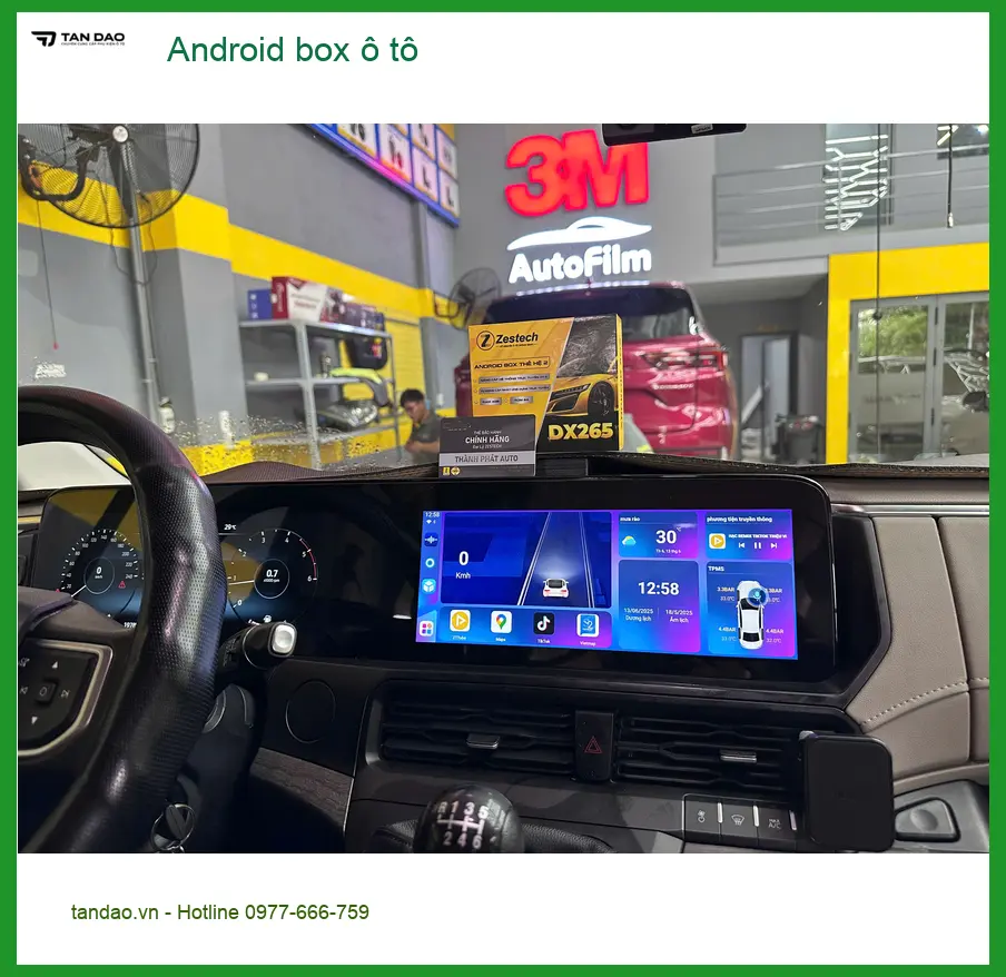 Anh Quang nâng cấp Android box ô tô cho Hyundai Accent tại Hóc Môn ảnh thực tế 4