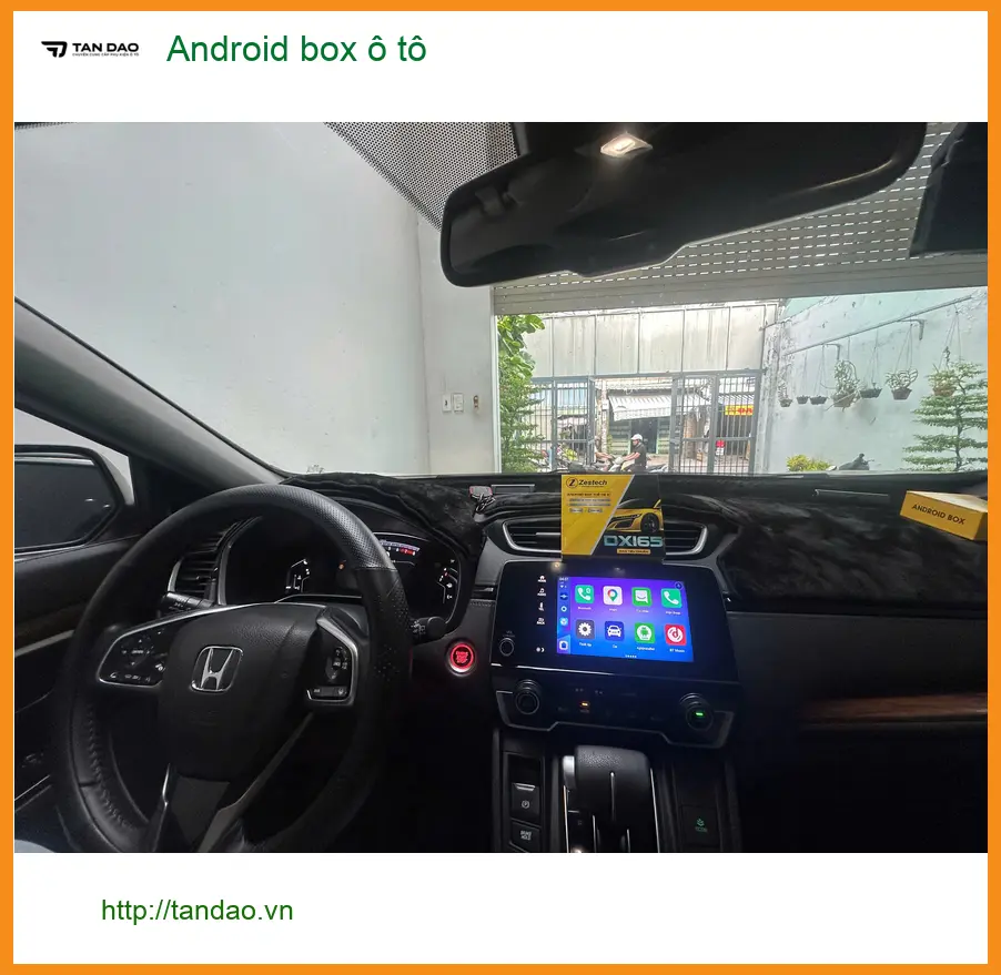 Anh Vỹ lắp Android box ô tô Hyundai Santa Fe tại Quận Thủ Đức muốn nâng tầm giải trí ảnh thực tế 3