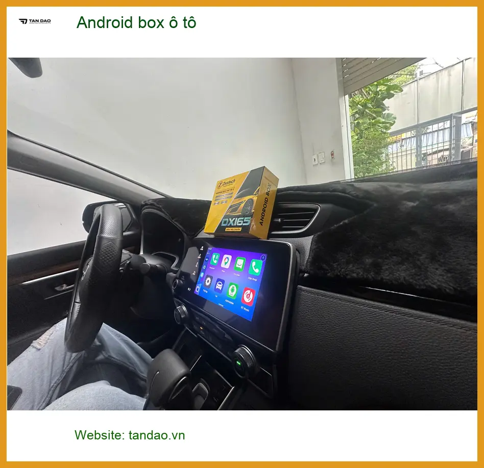 Anh Khang lắp Android box ô tô Toyota Vios tại Quận 6 nâng cấp giải trí. ảnh thực tế 2