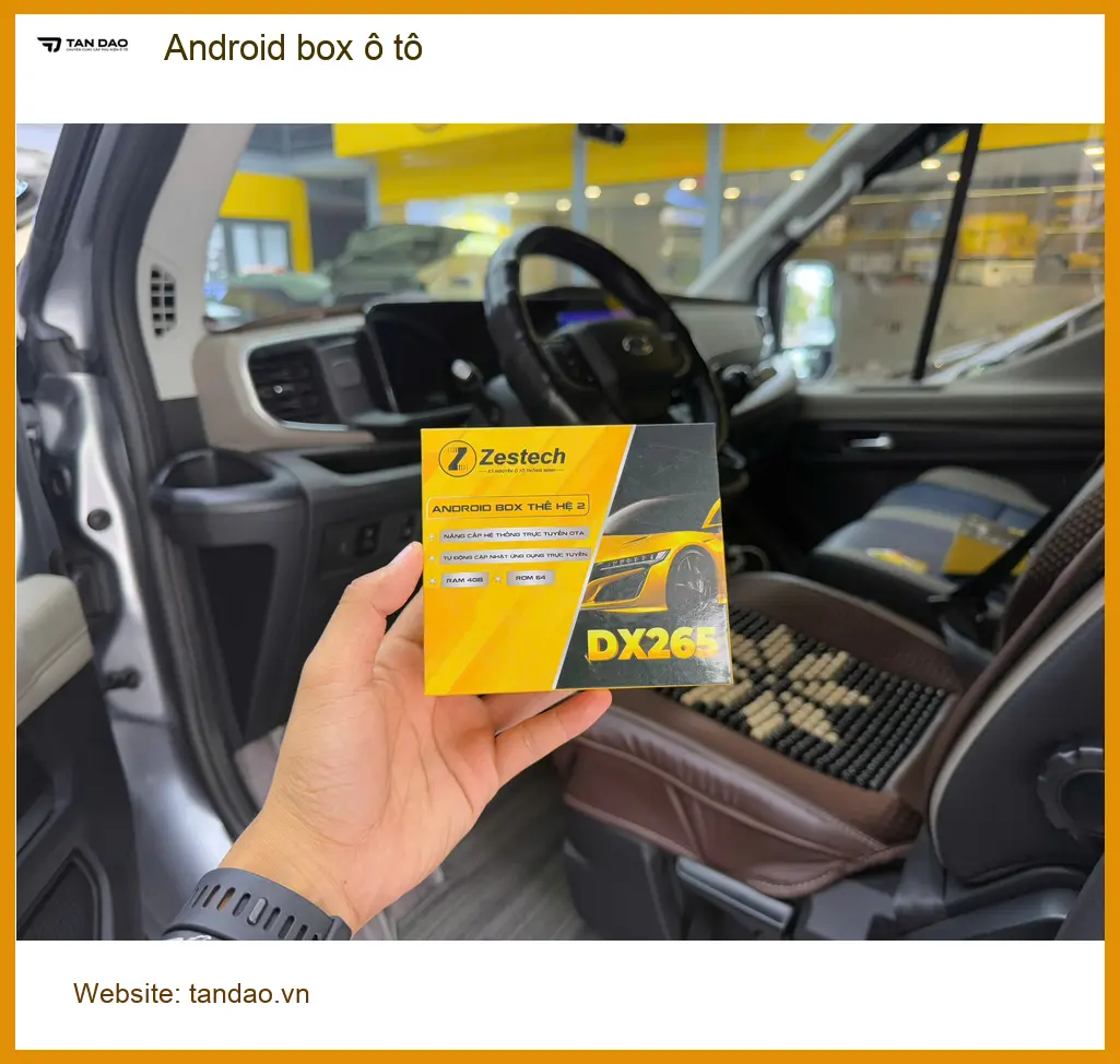 Chú Quang lắp Android box ô tô cho Hyundai SantaFe tại Củ Chi để giải trí trên xe ảnh thực tế 2