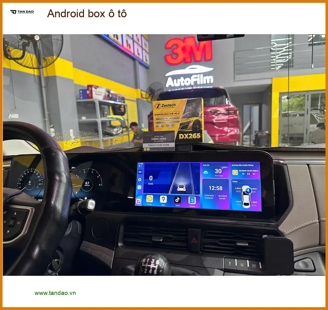 Anh Thành lắp Android box ô tô cho Hyundai Creta tại Quận Bình Tân để xem giải trí ảnh thực tế 5