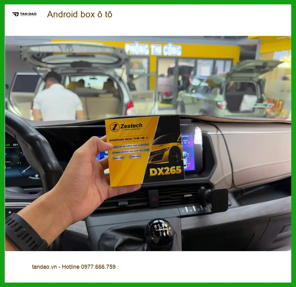 Anh Minh lắp Android box ô tô cho Hyundai Creta tại Quận 1 để nâng tầm giải trí trên xe