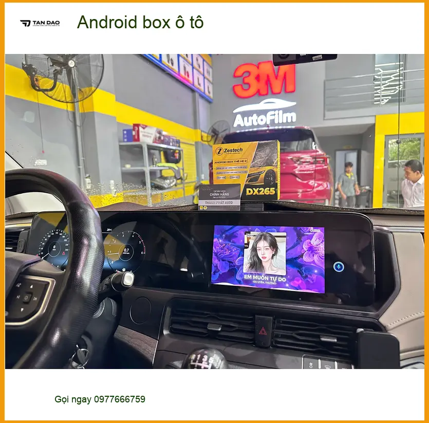 Anh Minh lắp Android box ô tô cho Hyundai Creta tại Quận 1 để nâng tầm giải trí trên xe ảnh thực tế 2