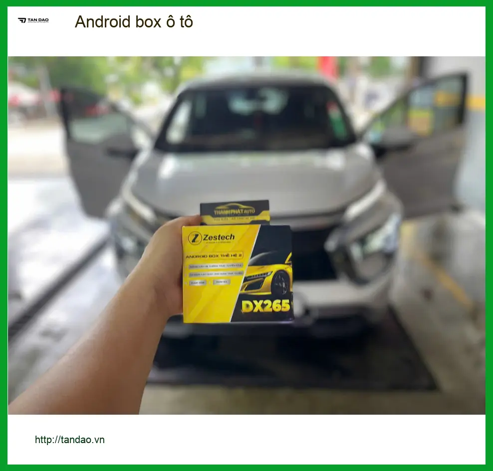 Chị Bích lắp Android box ô tô cho Mazda CX-5 tại Quận 10 để giải trí trên xe ảnh thực tế 2
