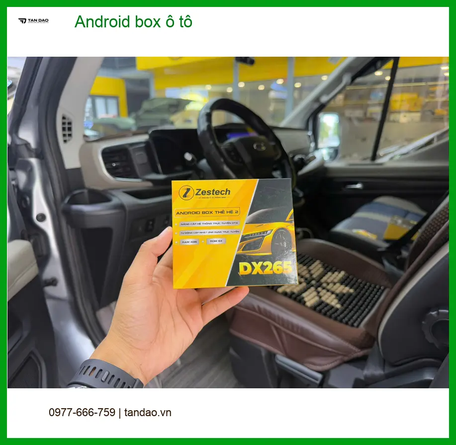 Anh Đức Thành lắp Android box ô tô Honda CRV tại Quận Huyện Nhà Bè ảnh thực tế 2