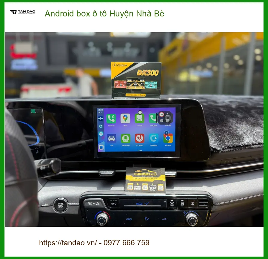 Trung Tâm Lắp Đặt Android Box ô tô Huyện Nhà Bè - Lắp Đặt Uy Tín TPHCM