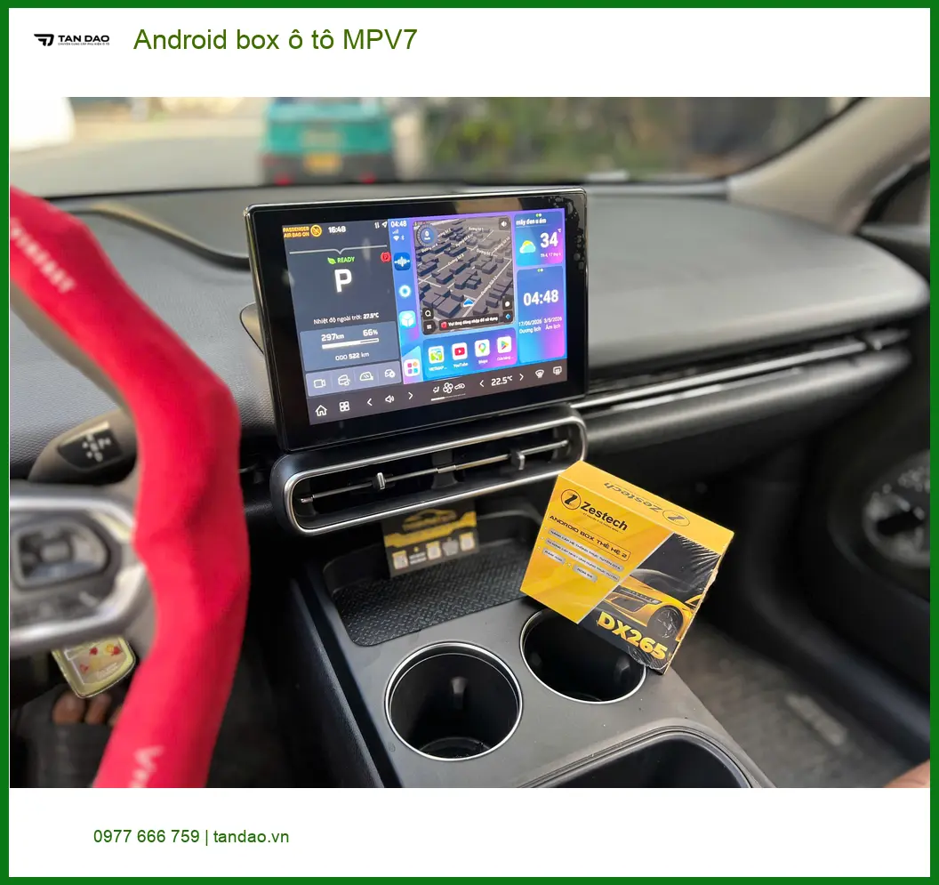 Anh Quang lắp Android box ô tô MPV7 cho Mitsubishi Xpander Cross tại Quận 10