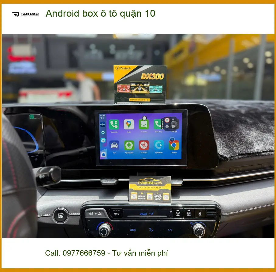 Trung Tâm Lắp Android Box box ô tô quận 10 - Lắp Đặt Uy Tín TPHCM