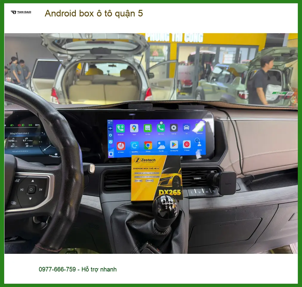 Dịch Vụ Lắp Đặt Android Box box ô tô quận 5 - Thi Công Chuyên Nghiệp ảnh thực tế 2