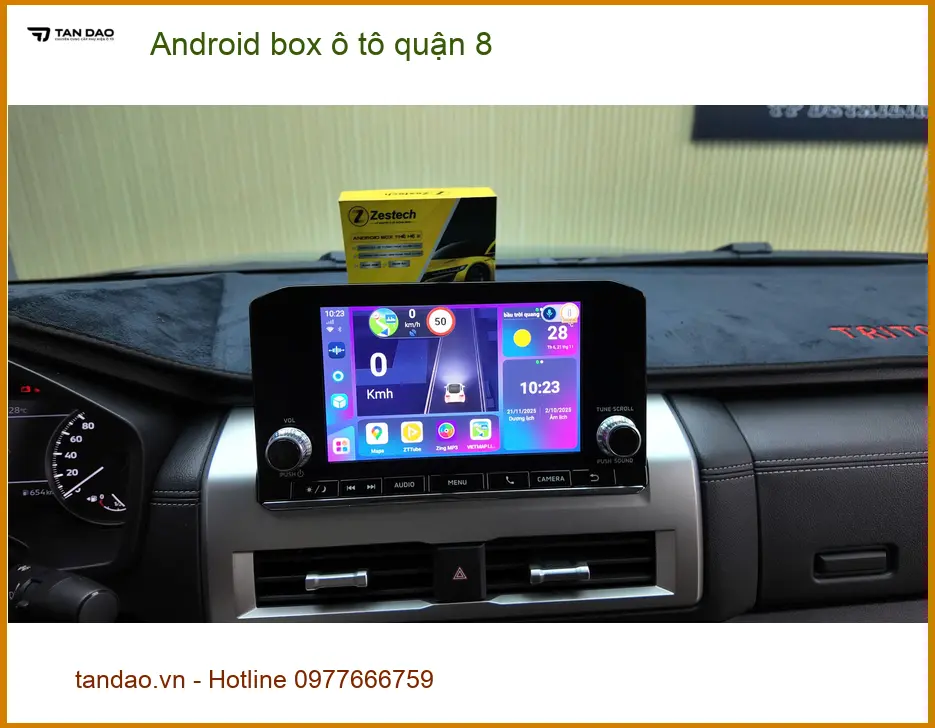 Trung Tâm Lắp Android Box box ô tô quận 8 - Lắp Đặt Uy Tín TPHCM