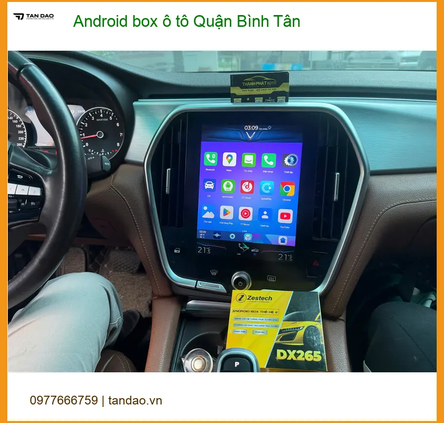 Trung Tâm Lắp Android Box box ô tô Quận Bình Tân - Lắp Đặt Uy Tín TPHCM