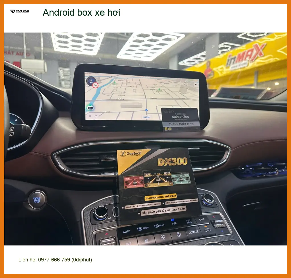 Anh Đạt lắp Android Box xe hơi cho Hyundai Kona tại Quận Thủ Đức ảnh thực tế 3
