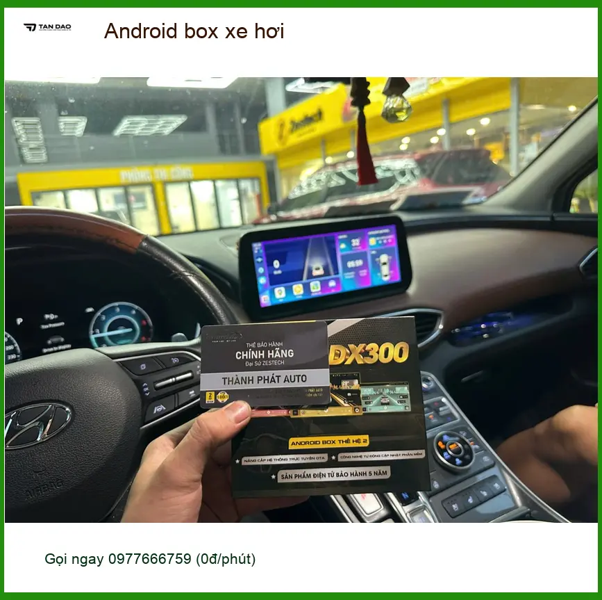 Anh Đạt lắp Android Box xe hơi cho Hyundai Kona tại Quận Thủ Đức ảnh thực tế 4