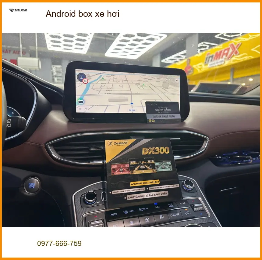 Chú Minh lắp Android Box xe hơi cho Hyundai Accent ở Quận 9 để xem bản đồ tiện hơn ảnh thực tế 2
