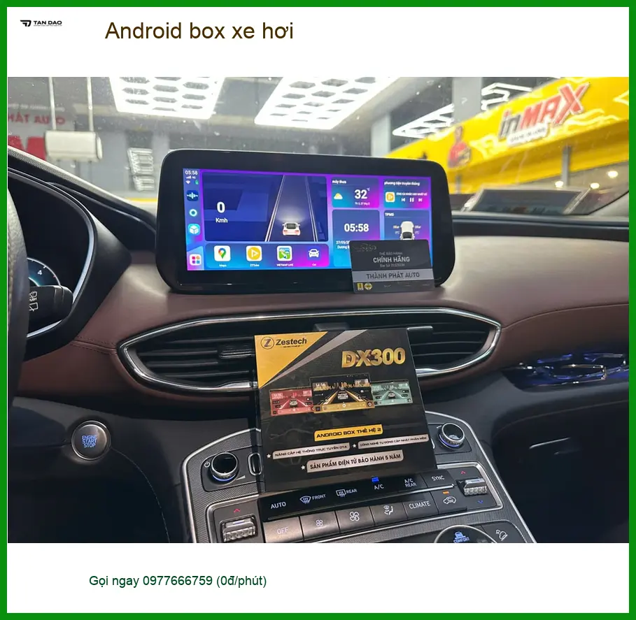 Chú Minh lắp Android Box xe hơi cho Hyundai Accent ở Quận 9 để xem bản đồ tiện hơn ảnh thực tế 3