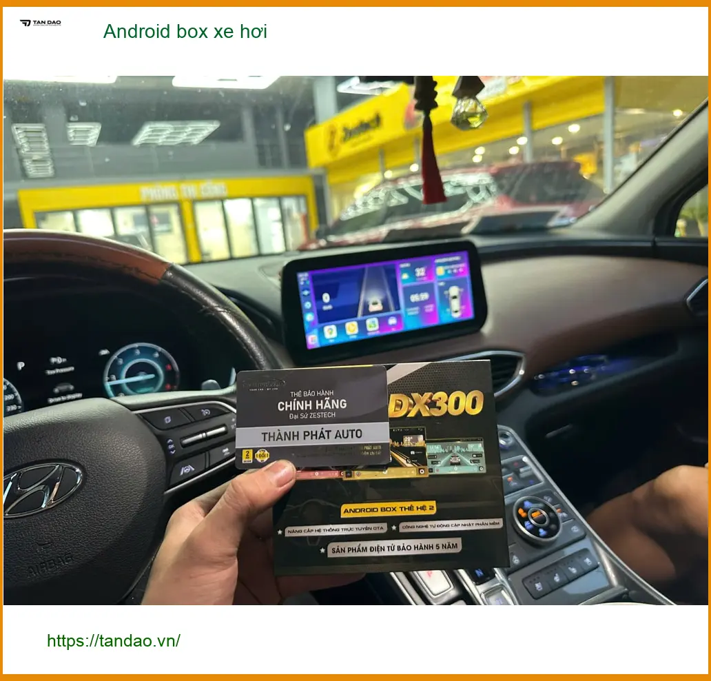 Chú Minh lắp Android Box xe hơi cho Hyundai Accent ở Quận 9 để xem bản đồ tiện hơn ảnh thực tế 4