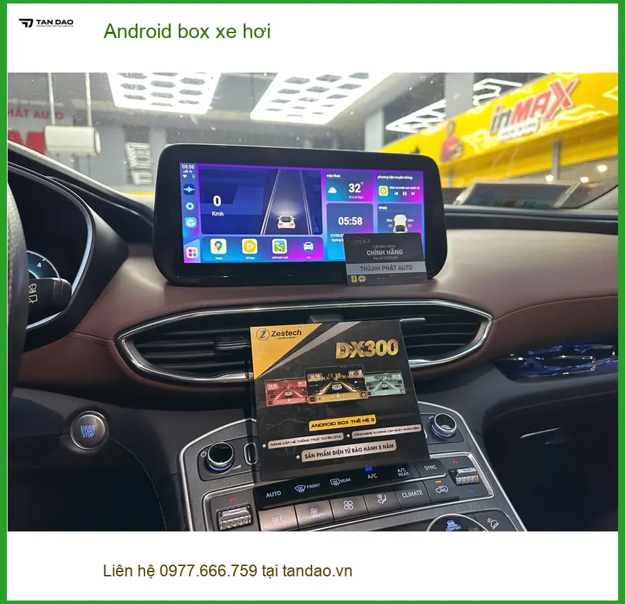 Anh Tùng lắp Android box xe hơi cho Honda CRV tại Hóc Môn để nâng cấp giải trí