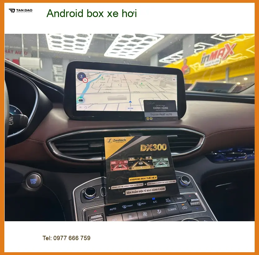Chú Tùng lắp Android box xe hơi Honda CRV Quận 6 để xem bản đồ, giải trí