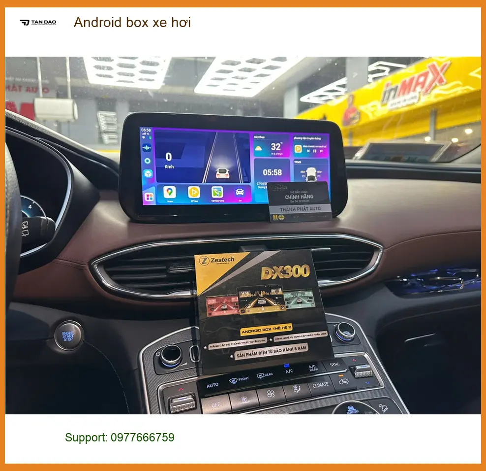 Anh Hưng lắp Android box xe hơi cho xe Toyota Vios tại Quận Bình Thạnh ảnh thực tế 2