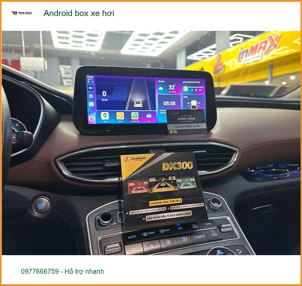 Anh Vĩnh lắp Android box xe hơi cho Mitsubishi Triton tại Quận 12