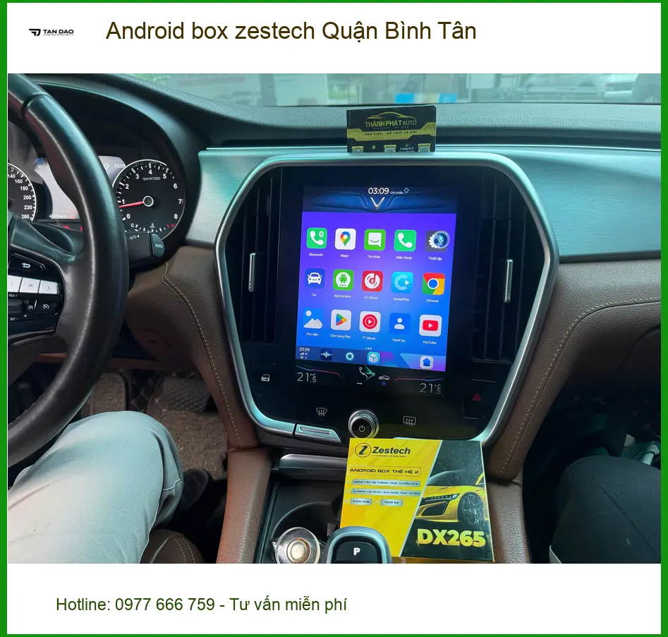 Cửa Hàng Gắn Android Box box zestech Quận Bình Tân - Gắn Nhanh Trong Ngày