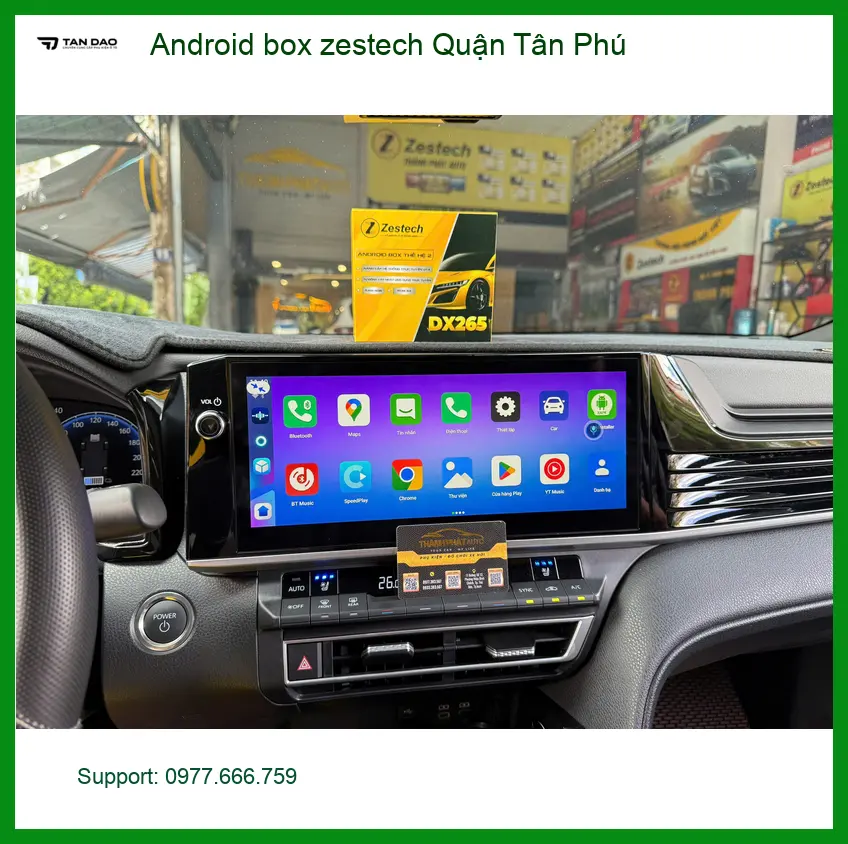 Địa Chỉ Lắp Android Box box zestech Quận Tân Phú - Lắp Đặt Uy Tín TPHCM