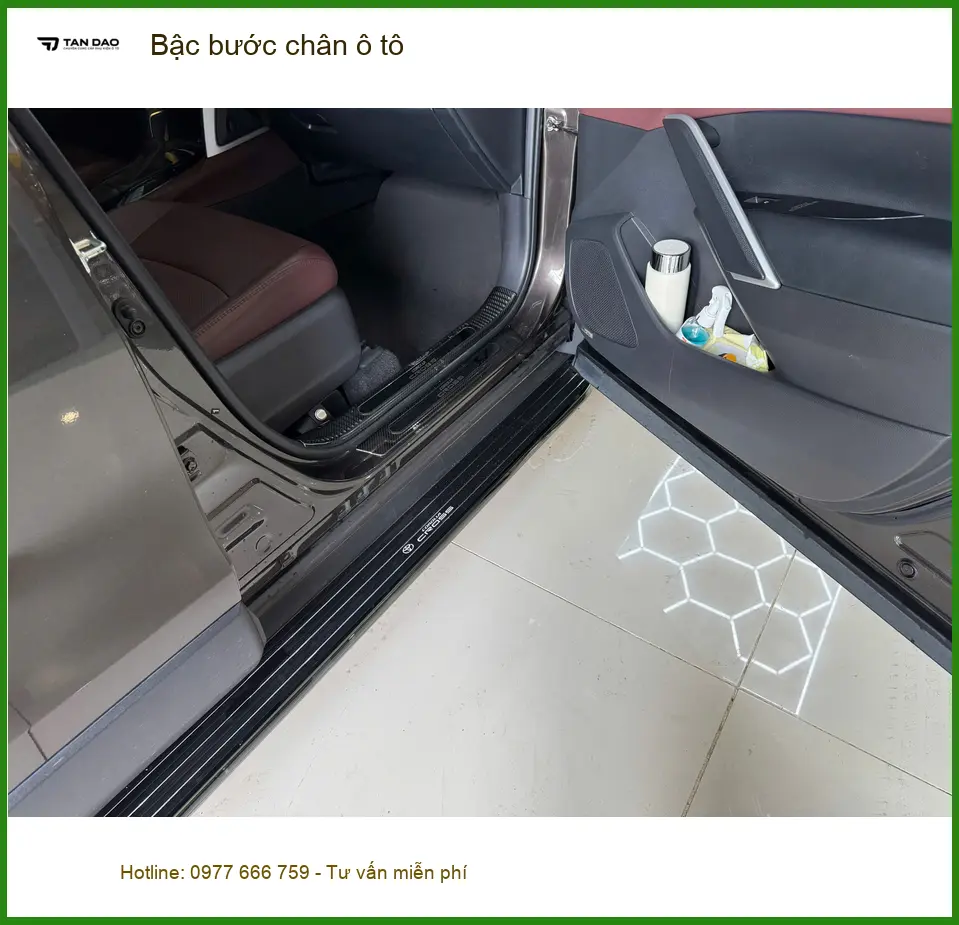 Chị Thu lắp bậc bước chân ô tô cho VinFast Lux SA tại Quận Huyện Nhà Bè ảnh thực tế 4
