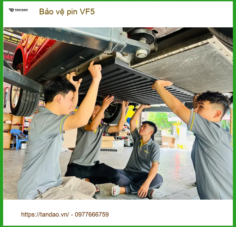 Anh Cường bảo vệ pin VinFast VF5 tại Quận 6 để tối ưu hiệu suất và an toàn ảnh thực tế 4