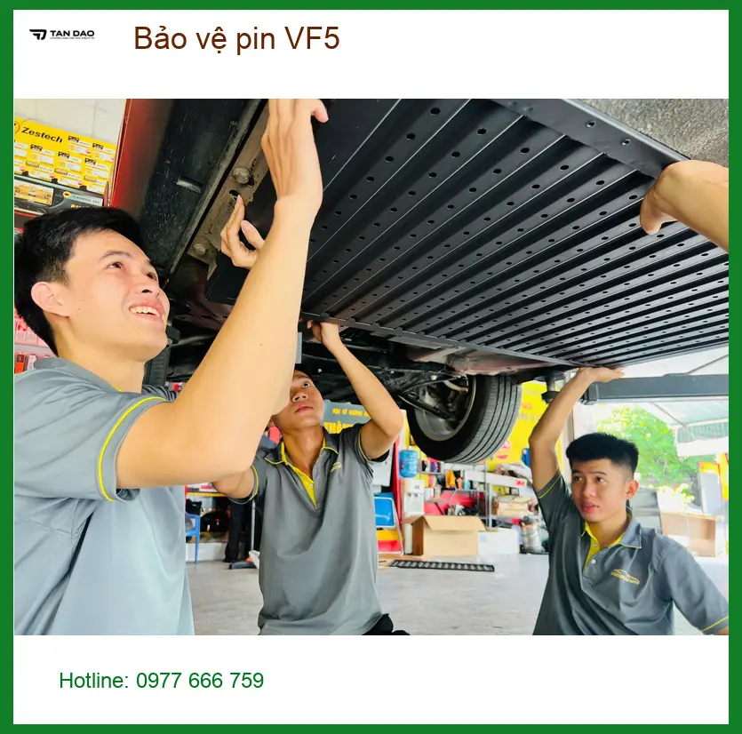 Anh Cường bảo vệ pin VinFast VF5 tại Quận 6 để tối ưu hiệu suất và an toàn ảnh thực tế 5