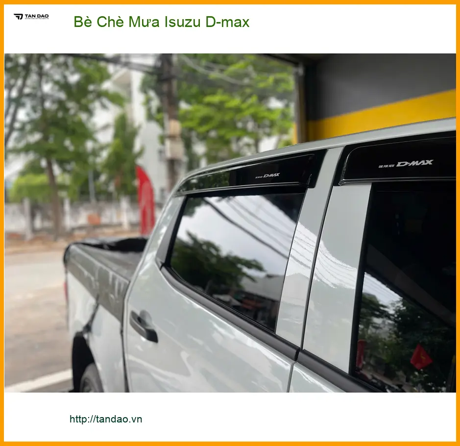 Anh Quang lắp Bè Che Mưa Isuzu D-max tại Quận Tân Bình không lo tạt nước ảnh thực tế 4