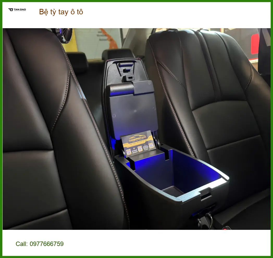 Anh Duy lắp bệ tỳ tay ô tô cho Hyundai Elantra tại Bình Tân để hành trình êm ái ảnh thực tế 2