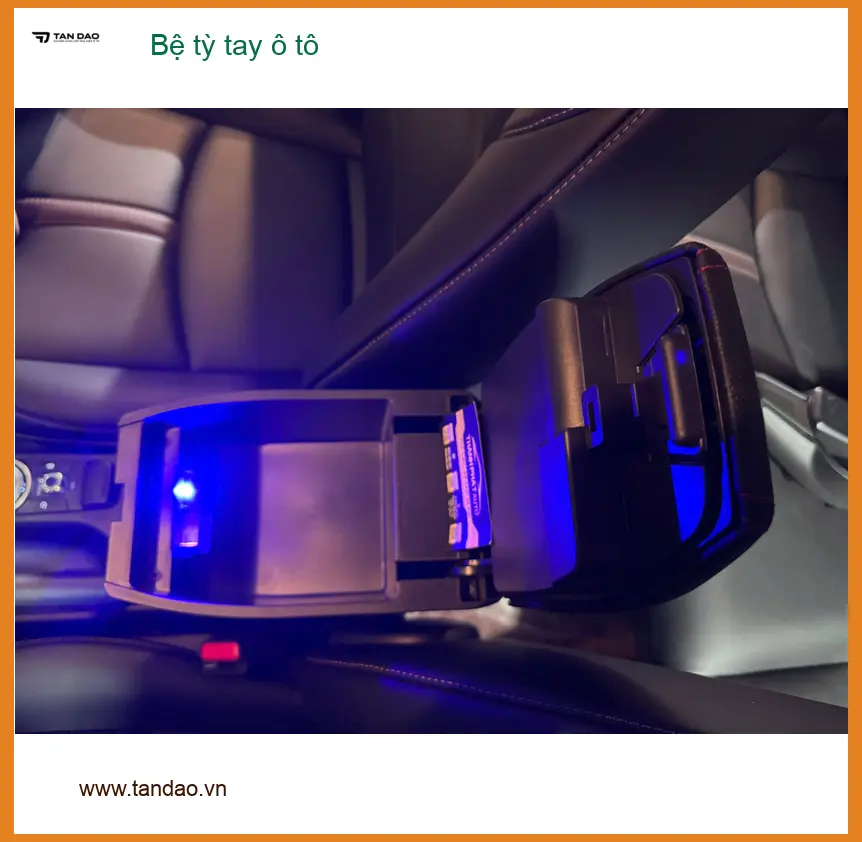 Anh Duy lắp bệ tỳ tay ô tô cho Hyundai Elantra tại Bình Tân để hành trình êm ái ảnh thực tế 4