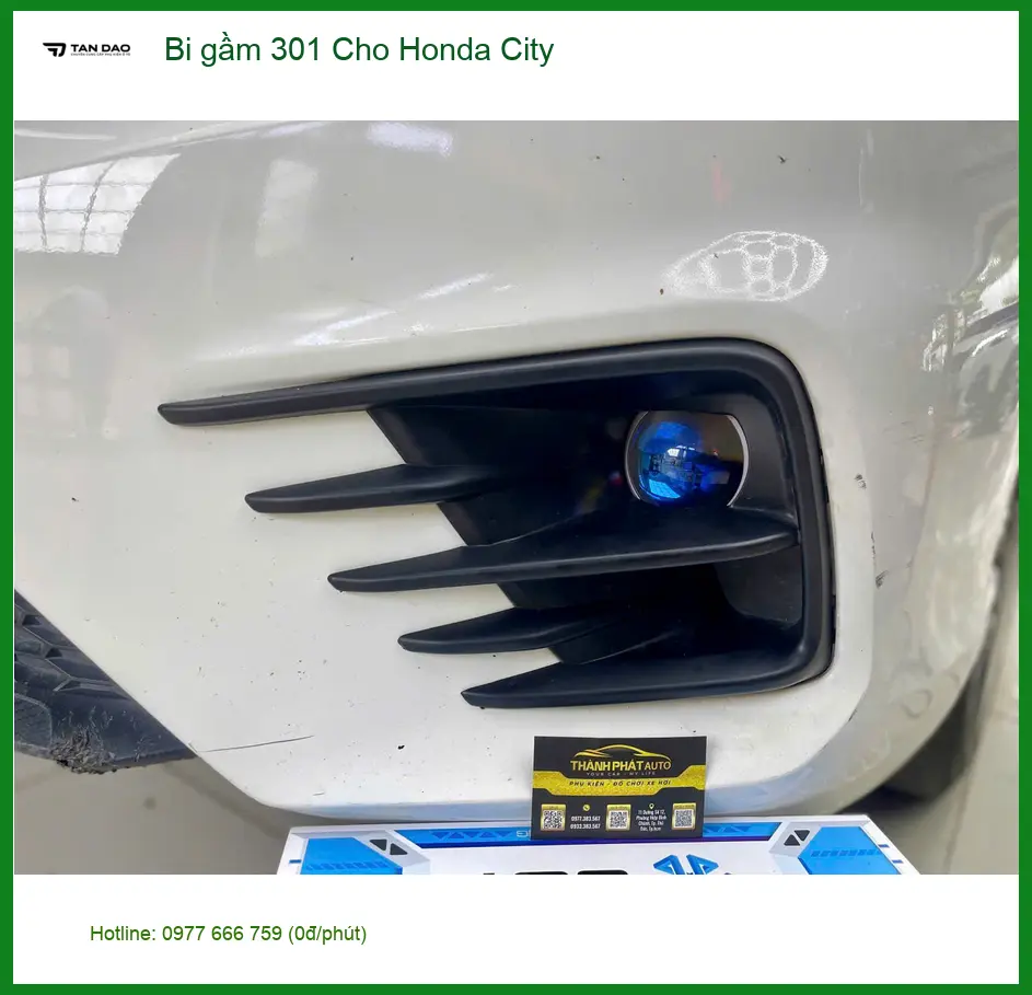 Anh Quang nâng cấp bi gầm 301 cho Honda City ở Quận Tân Bình ảnh thực tế 2