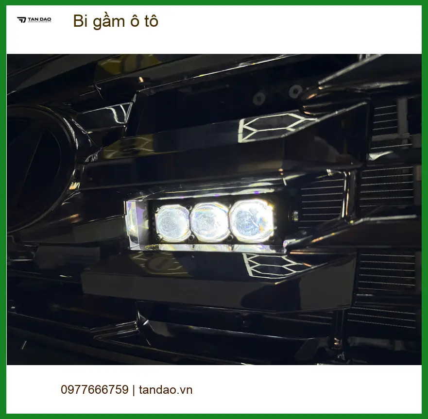 Chị Hương nâng cấp bi gầm ô tô cho Suzuki XL7 vì đèn zin quá yếu khi di chuyển đêm tại Quận 12 ảnh thực tế 4