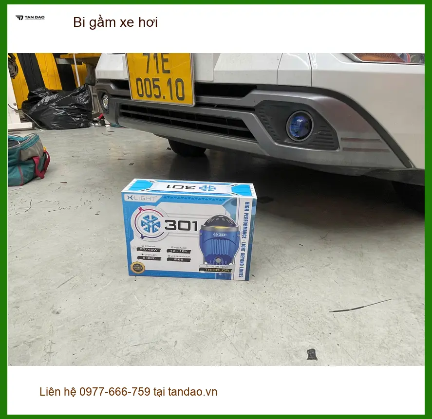 Anh Khánh độ bi gầm xe hơi Honda CRV vì đèn zin không đủ sáng tại Quận 9 ảnh thực tế 2
