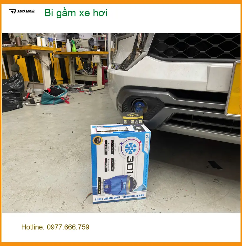 Anh Minh độ bi gầm Hyundai Creta tại Quận 12 để tăng sáng ảnh thực tế 3