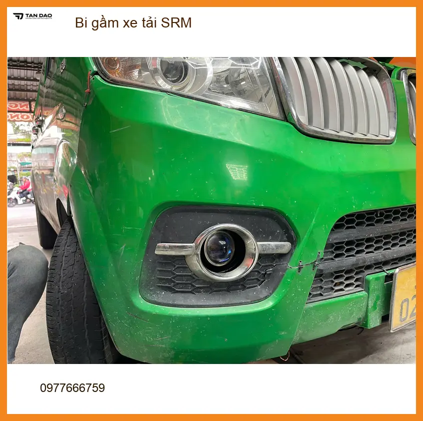 Chú Long lắp bi gầm xe tải SRM tại Cần Giờ để tăng sáng khi đi đường đêm ảnh thực tế 5