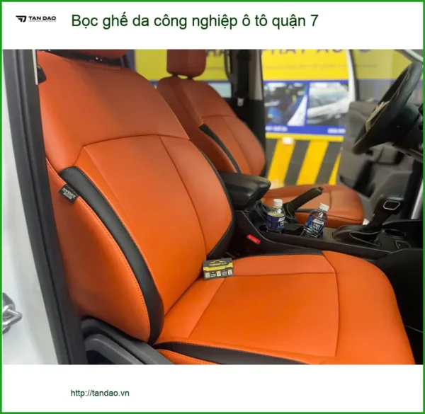 Nơi May Ghế Da Công Nghiệp Ô Tô Tại Quận 7 - Thi Công Chuyên Nghiệp