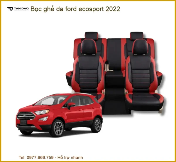 Bọc Ghế Da Ford Ecosport 2022 - Địa Chỉ Lắp Đặt Chính Hãng TPHCM