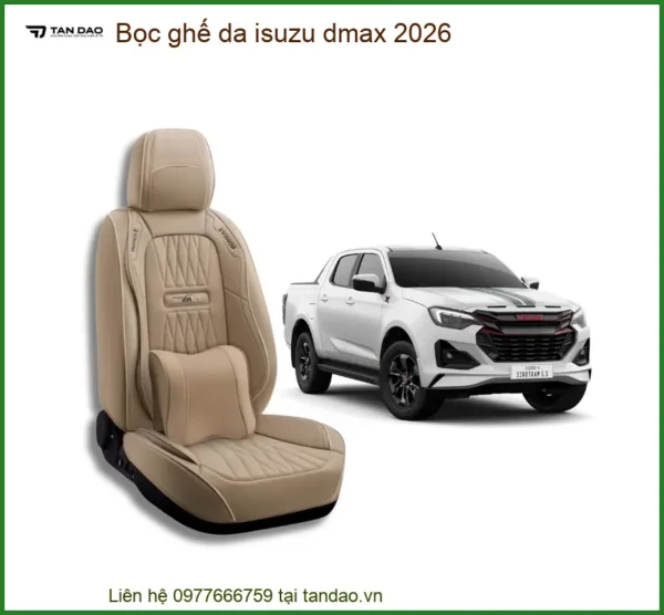 Bọc Ghế Da Cao Cấp Xe Isuzu D-max